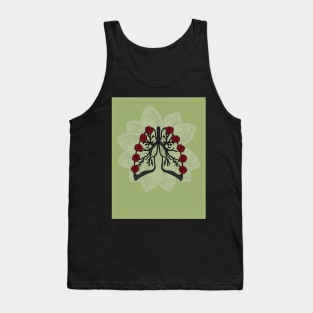 Breathing Roses Tank Top